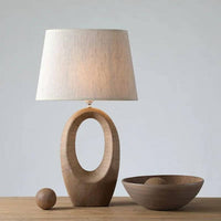 lampe de chevet et lampe de chevet design de stylé naturel et épuré lampe de chevet bois