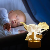 lampe veilleuse lampe de chevet pour chambre à coucher enfant dinosaure