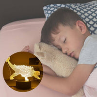 veilleuse dinosaures pour enfant lampe de chevet pour chambre à coucher