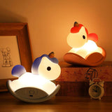 la veilleuse licorne veilleuse bébé dans le chambre des enfants veilleuse lampe de chevet enfant lampe de chevet licorne